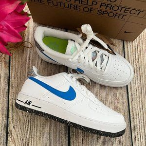 NIB white mint foam NIKE Air Force 1 LV8 shoes kids 5Y women's 6.5